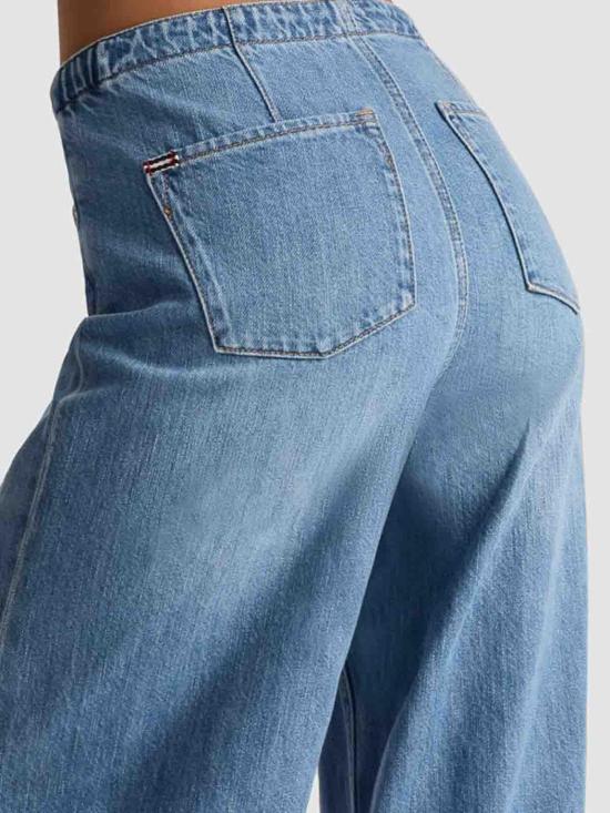 25FW 앨리스 앤 올리비아 스트레이트 팬츠 CD508117127F435 Denim - ALICE & OLIVIA