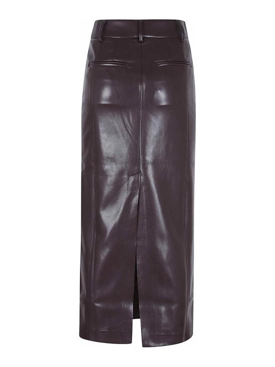 25FW 안다마네 미디 스커트 T180373BTNP152375 Black - ANDAMANE