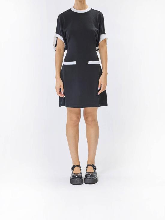  모스키노 미디 스커트 49705002555 Black - MOSCHINO