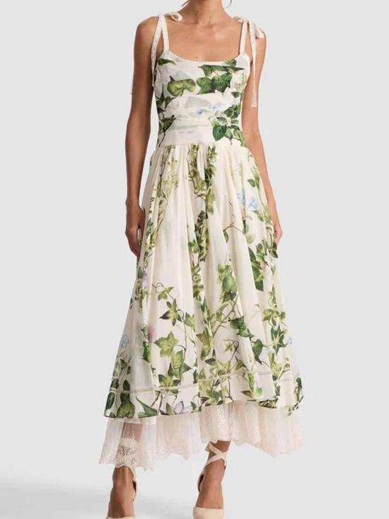 25FW 앨리스 앤 올리비아 미디 스커트 CC506P30543F108 Multicolour - ALICE & OLIVIA