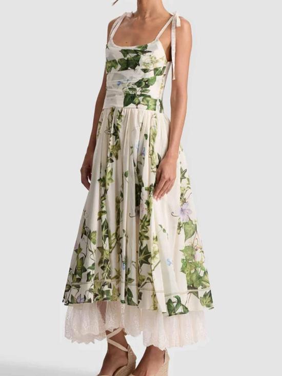 25FW 앨리스 앤 올리비아 미디 스커트 CC506P30543F108 Multicolour - ALICE & OLIVIA