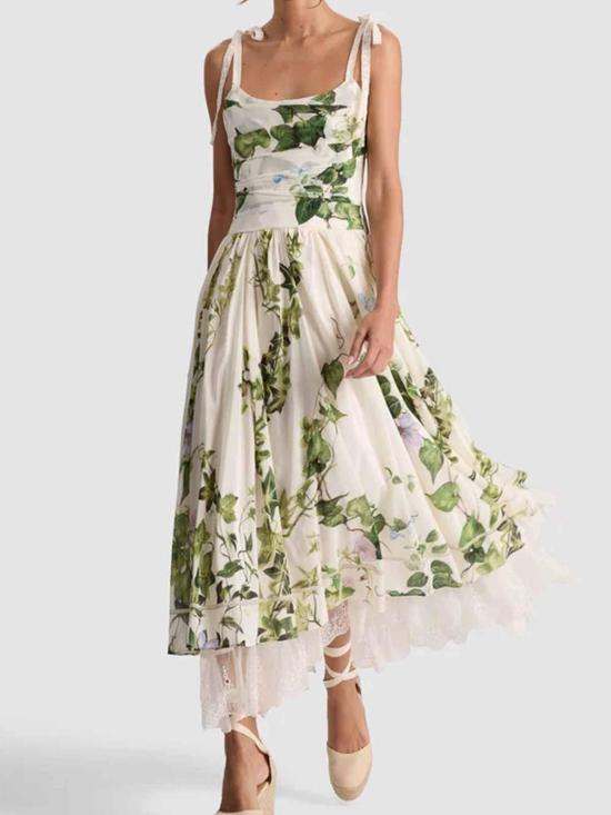 25FW 앨리스 앤 올리비아 미디 스커트 CC506P30543F108 Multicolour - ALICE & OLIVIA