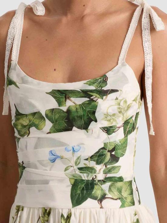 25FW 앨리스 앤 올리비아 미디 스커트 CC506P30543F108 Multicolour - ALICE & OLIVIA