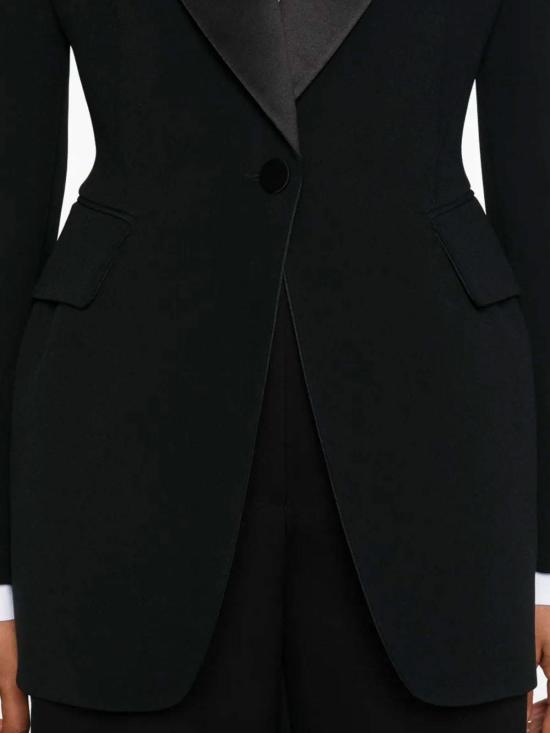 25FW 에르마노 설비노 수트 자켓 D476I704TEILM95708 Black - ERMANNO SCERVINO