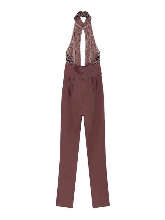  엘리자베타프랜치 점프수트 TU06257E2EA4 Silver - ELISABETTA FRANCHI