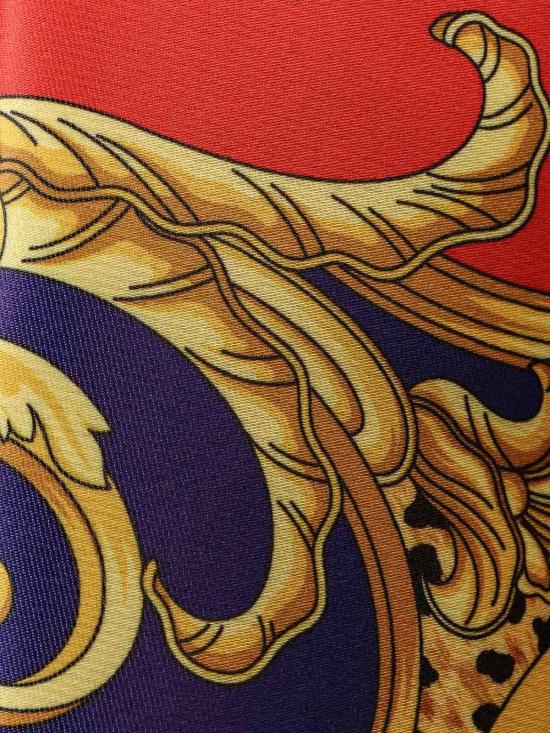 25FW 베르사체 미디 스커트 10219881A162475R730 Gold - VERSACE