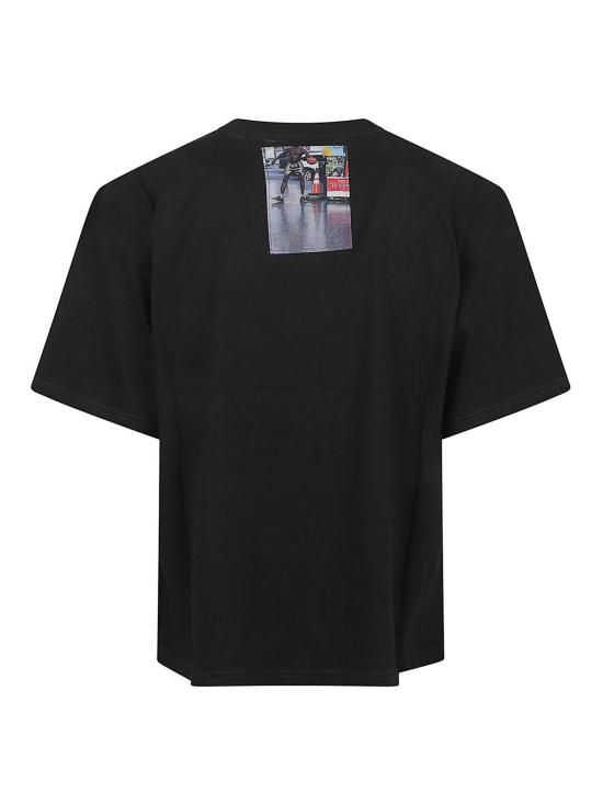  디젤 반팔 티셔츠 A194670PLAT9XX Black - DIESEL