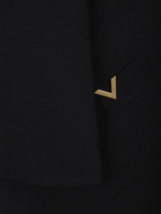 25FW 발렌티노 가라바니 미디 스커트 BCA7T06JA0NO Black - VALENTINO GARAVANI