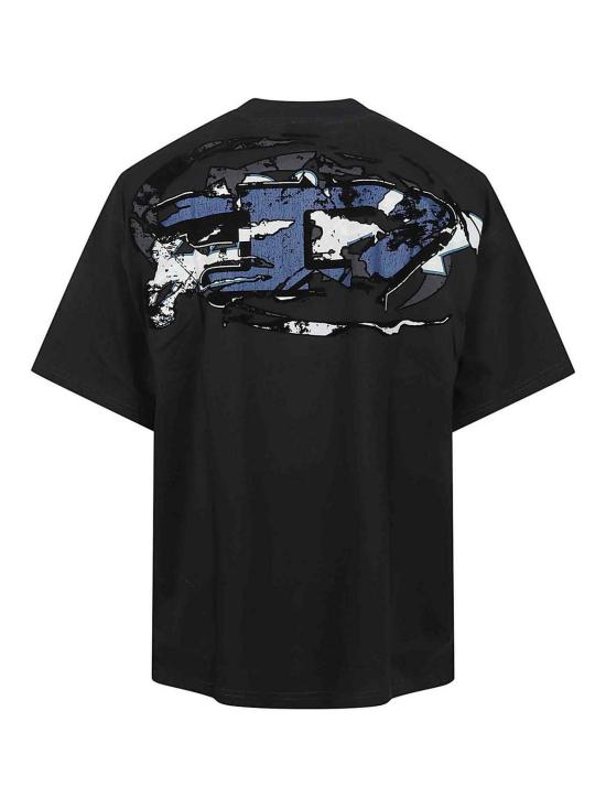  디젤 반팔 티셔츠 A195520PLAT9XX Black - DIESEL