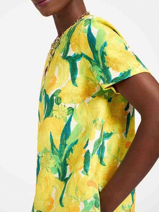 25FW 라 더블제이 숏팬츠 DRE0658COT005ZES01YE02 Yellow - LA DOUBLEJ