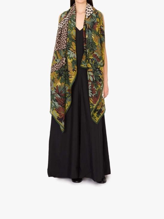 25SS 이누이 에디션 머플러/스카프 ET211MI20KAKI Animal Print - INOUI EDITION