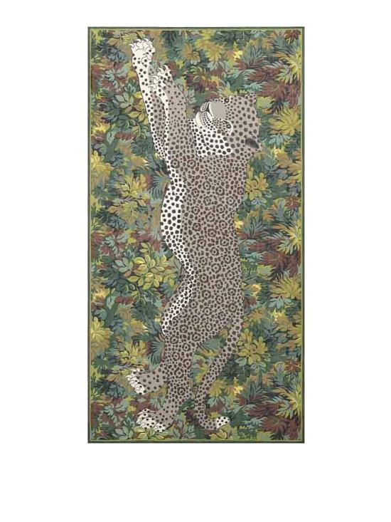 25SS 이누이 에디션 머플러/스카프 ET211MI20KAKI Animal Print