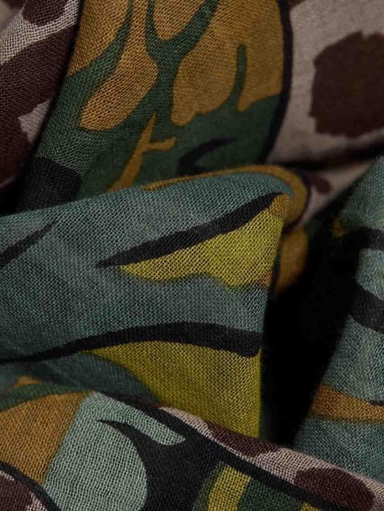 25SS 이누이 에디션 머플러/스카프 ET211MI20KAKI Animal Print - INOUI EDITION