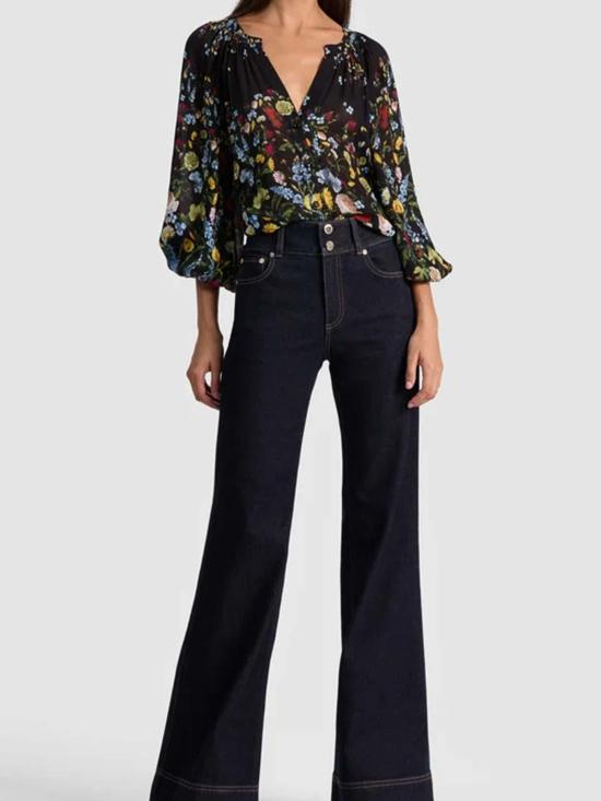  앨리스 앤 올리비아 플레어 팬츠 CD509301129H972 Denim - ALICE & OLIVIA