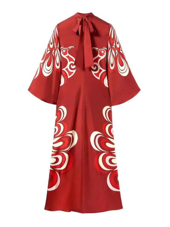 25FW 라 더블제이 롱 원피스 DRE0232SIL006PHO01RE02 Red