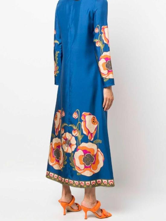 26SS 라 더블제이 롱 원피스 DRE0231SIL006PPP03BU02 Blue - LA DOUBLEJ