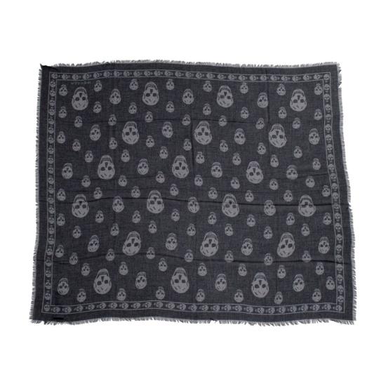 25FW 알렉산더 맥퀸 머플러/스카프 8078894943Q1061 black - ALEXANDER MCQUEEN