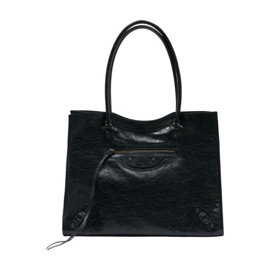 26SS 발렌시아가 르 시티 토트백 미디움 851818 2ABEK 1000 black