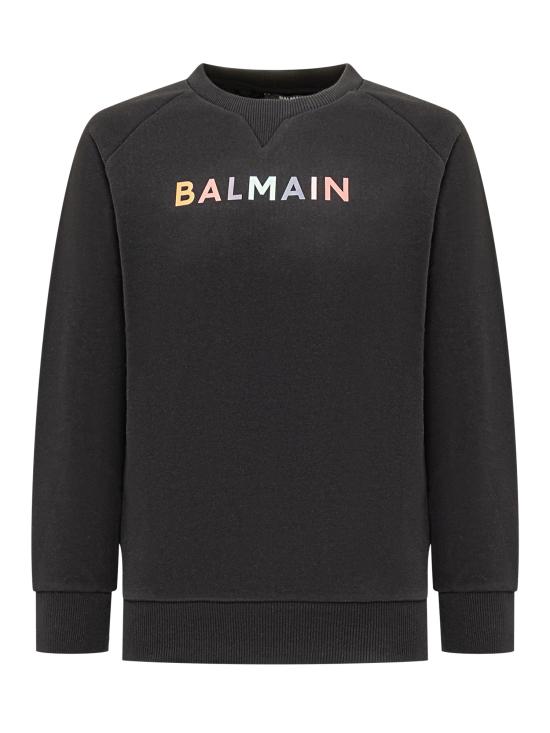 25FW [키즈] 발망 니트/스웻셔츠 BX4Q80Z3183 930MC BLACK COLORFUL