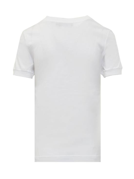 25FW 돌체앤가바나 반팔 티셔츠 F8N08ZGDCWQ W0800 BIANCO OTTICO - DOLCE & GABBANA