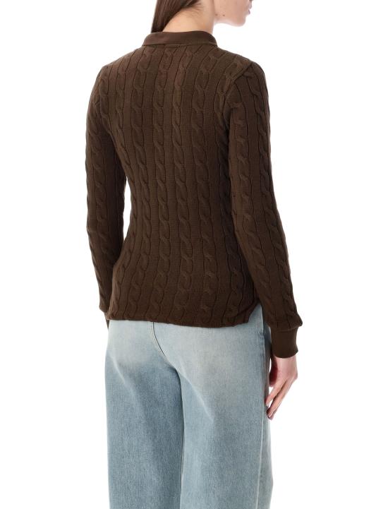 26SS 폴로 랄프로렌 스웨터 211959100 501 DARK BROWN - POLO RALPH LAUREN