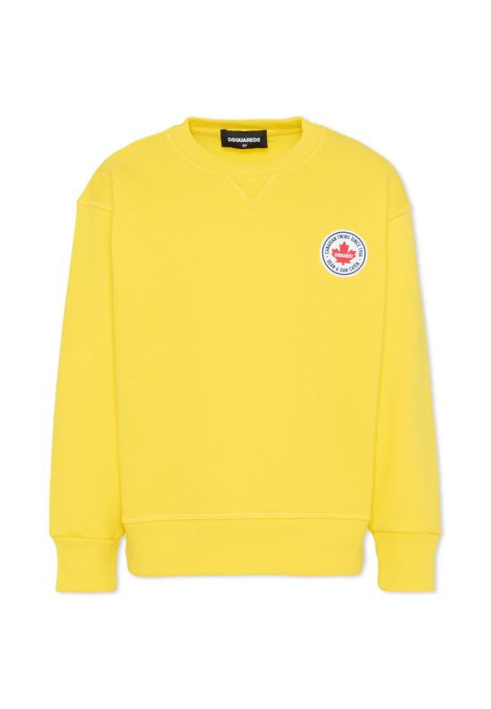 26SS [키즈] 디스퀘어드2 트레이닝 상의 DQ3182 D0094 DQ220 YELLOW