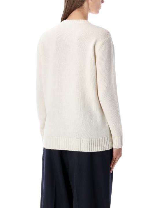 26SS 랄프 로렌 스웨터 290P10066 001 Bianco - RALPH LAUREN