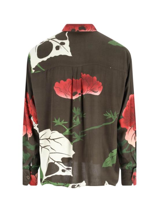 25FW 아워레가시 셔츠 M4252AHHELL OF WEEN PRINT Green - OUR LEGACY