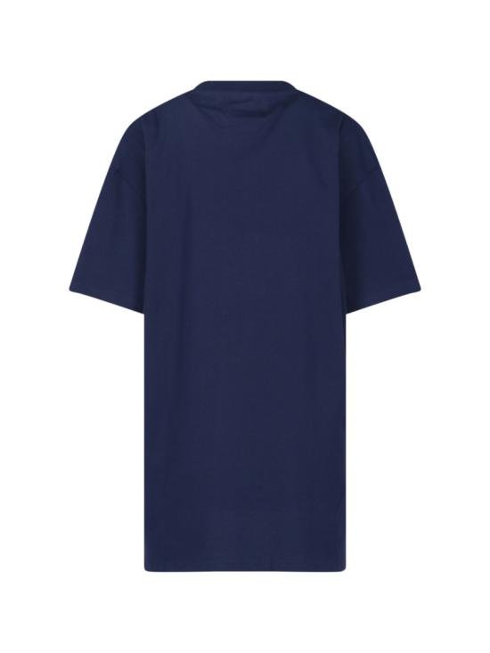 25FW 비비안웨스트우드 반팔 티셔츠 3G01004B J001MK401 Blue - VIVIENNE WESTWOOD