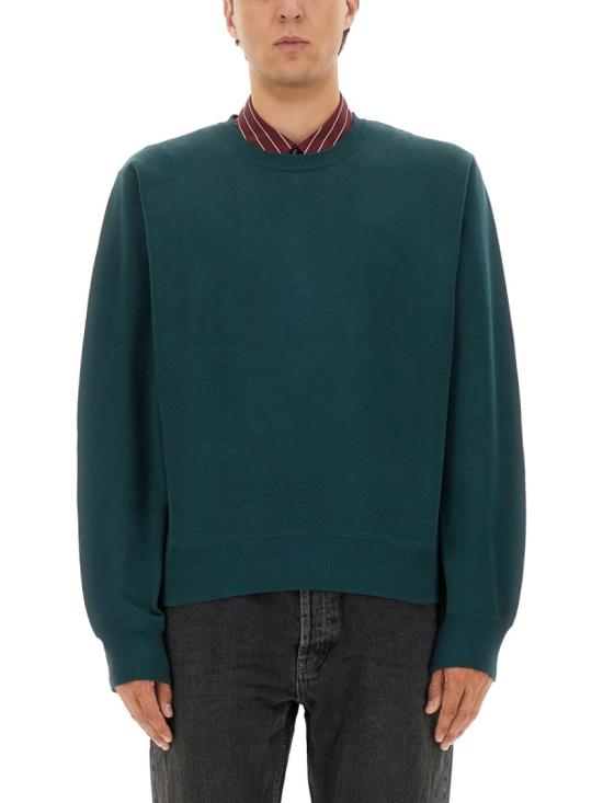  생로랑 CASSANDRE, 캐산드르 크루넥 스웨트셔츠 820127 Y36SW4010 Green