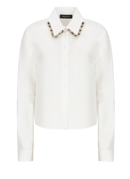 25FW 파비아나 필리피 셔츠 CAD215F312 D65021 White