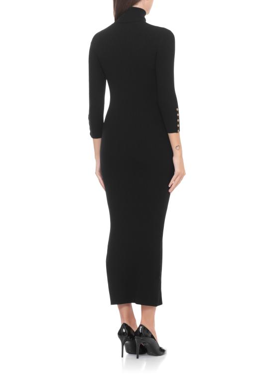 25FW 엘리자베타프랜치 미디 원피스 AM23B56E2 110 Black - ELISABETTA FRANCHI