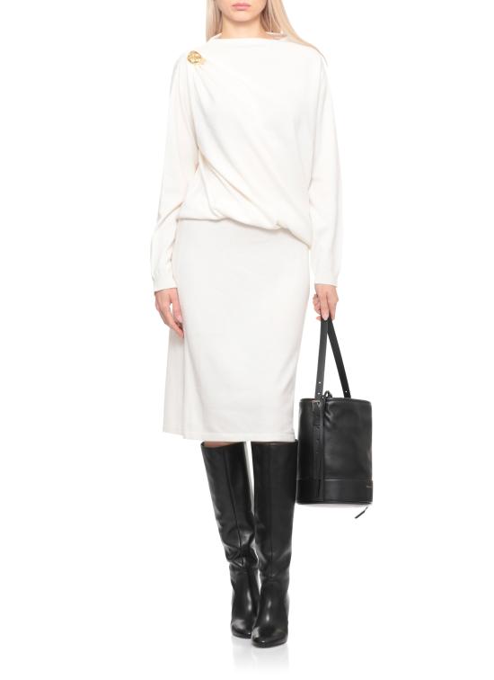 25FW 파비아나 필리피 미디 원피스 ABD225F618 N12825 Ivory - FABIANA FILIPPI