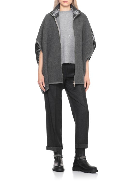 25FW 파비아나 필리피 가디건 MAD215F067 D2968132 Grey - FABIANA FILIPPI