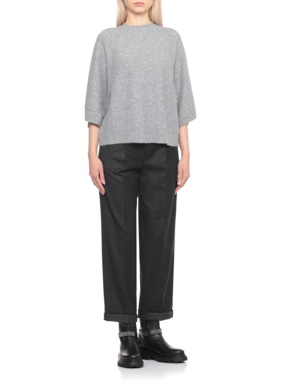 25FW 파비아나 필리피 가디건 MAD215F067 D2968132 Grey - FABIANA FILIPPI