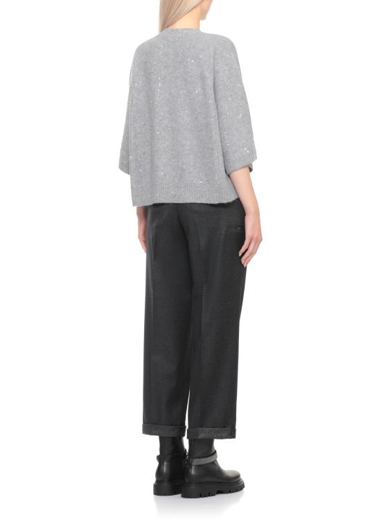 25FW 파비아나 필리피 가디건 MAD215F067 D2968132 Grey - FABIANA FILIPPI