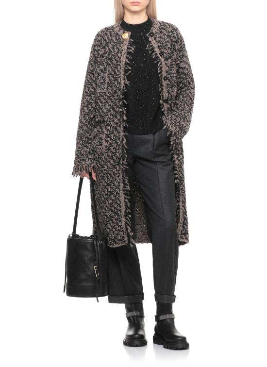 25FW 파비아나 필리피 가디건 MAD215F067 D296825 Black - FABIANA FILIPPI