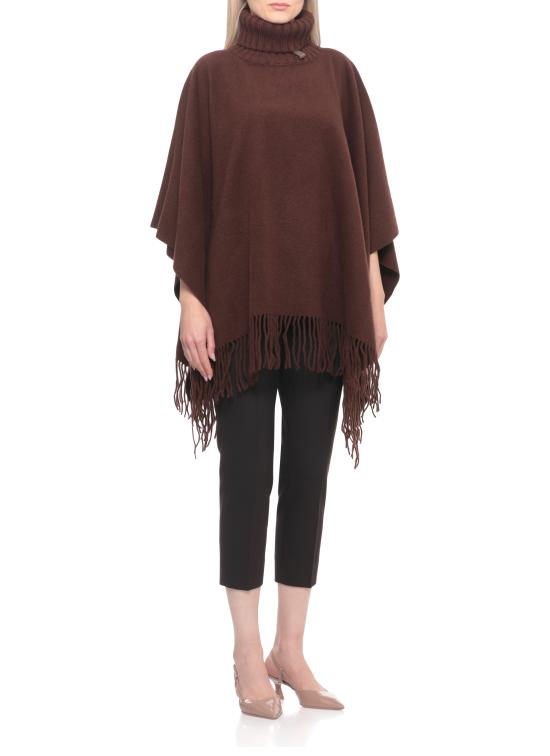 25FW 파비아나 필리피 케이프 SAD215A802 L8421269 Brown - FABIANA FILIPPI