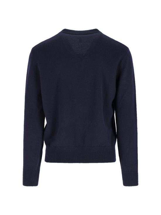 25FW 선플라워 스웨터 3039 3NAVY Blue - SUNFLOWER