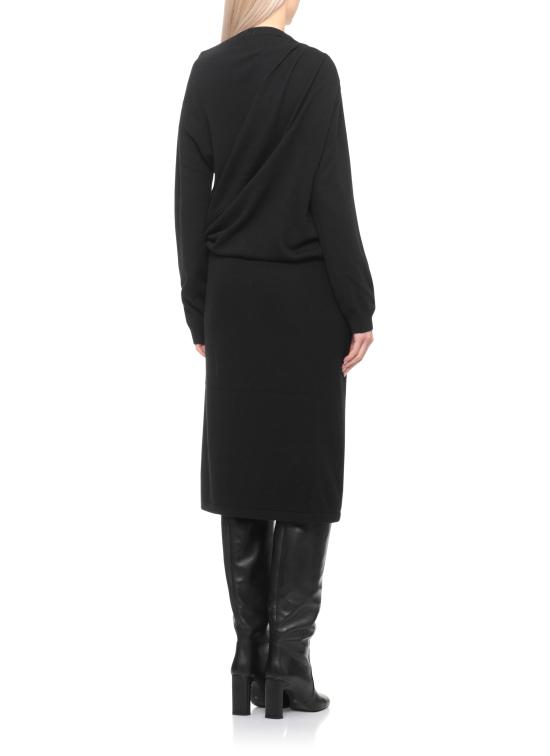 25FW 파비아나 필리피 미디 원피스 ABD225F618 N128825 Black - FABIANA FILIPPI