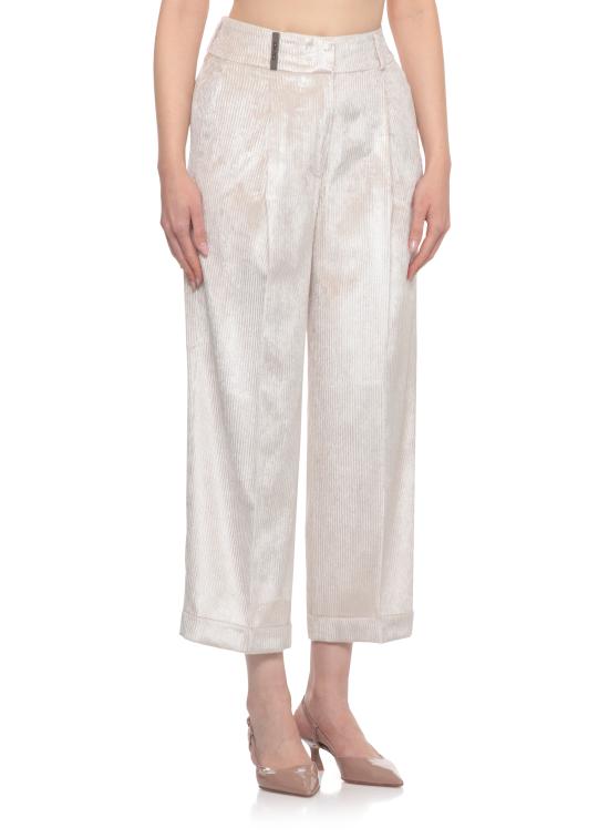 25FW 페세리코 스트레이트 팬츠 P04831 01597043 Ivory - PESERICO