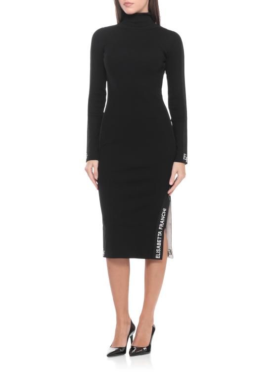 25FW 엘리자베타프랜치 미디 원피스 AM03S56E2 EF3 Black - ELISABETTA FRANCHI