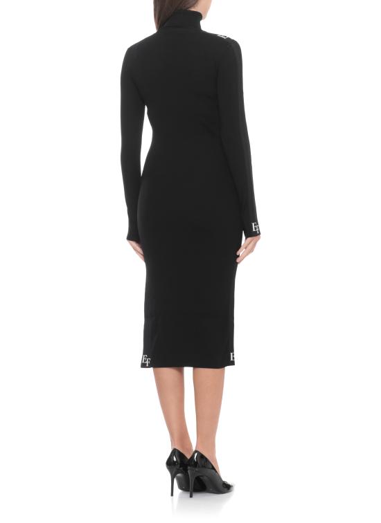 25FW 엘리자베타프랜치 미디 원피스 AM03S56E2 EF3 Black - ELISABETTA FRANCHI