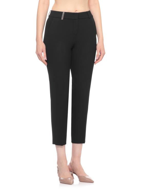 25FW 페세리코 스트레이트 팬츠 PM4682 01934805 Black - PESERICO