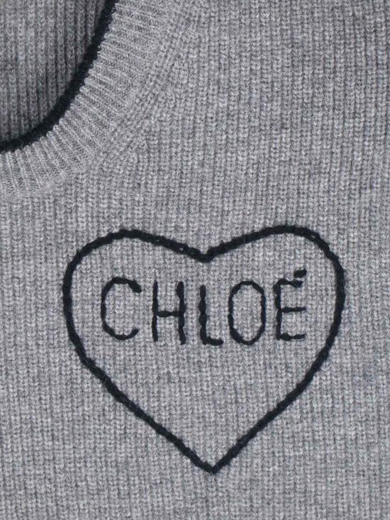 26SS 끌로에 스웨터 26SMP39710 012 Grey - CHLOE