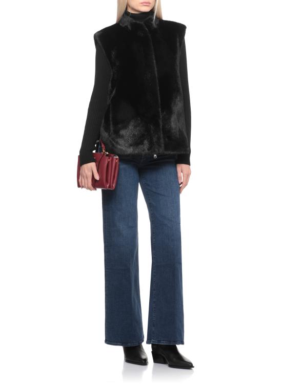 25FW 베타 코라디 베스트 662 MINK00024 Black - BETTA CORRADI