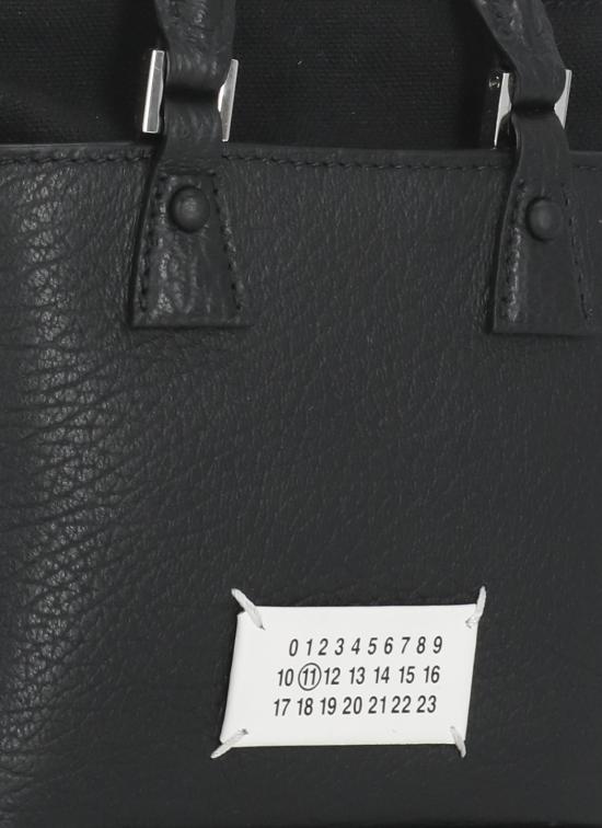 25FW 마르지엘라 5AC 호라이즌탈 토트 SB1WG0046 P4348T8013 Black - MAISON MARGIELA