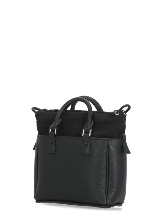 25FW 마르지엘라 5AC 호라이즌탈 토트 SB1WG0046 P4348T8013 Black - MAISON MARGIELA