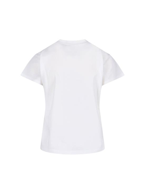 26SS MM6 메종마르지엘라 뉴메릭 코튼 저지 티셔츠 S52GC0327 M20170 101 White - MM6 MAISON MARGIELA