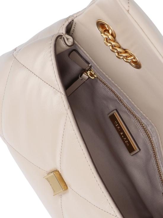 26SS 토리버치 스몰 키라 다이아몬드 퀼트 컨버터블 숄더백 154706 251 Grey - TORY BURCH